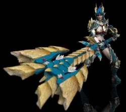 Monster Hunter Zinogre Armor Statue 3D print model