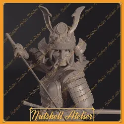 Nutshell Atelier   - Samurai girl NSFW 3D print model