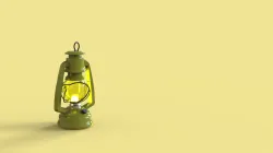 oil lamp