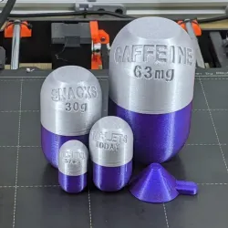 Pill storage pots