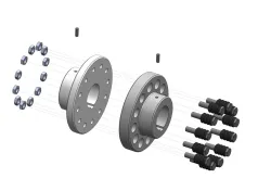 Pin-Bush shaft coupling