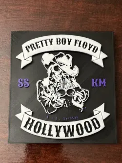pretty boy floyd wall sign