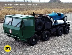 RC model Tatra Truck 8x8 3D print model