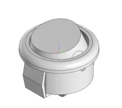 Rocker round switch R16