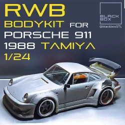 RWB BODY KIT for Porsche 1988 TAMIYA 1-24th 3D print model