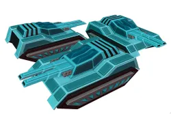 SCI-FI BATTLE TANK
