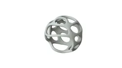 SciFi Cube Object No 21398 Low Poly Shape Texture
