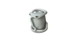 SciFi Shape Object Low Poly 89 Low-poly 3D model