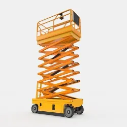 Scissors Lift Aerial Work Platform 3D model