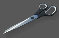 Scissors M1 Low-poly 3D model