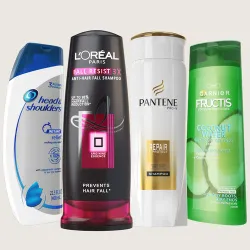 Shampoo Collection Low-poly 3D model