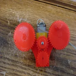 Single motor Dual drive gearbox