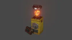 Stalker 2 Artifact Container Lamp  3D model
