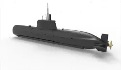 Submarine Type 214 3D model