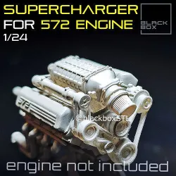 Supercharger set for 572 ENGINE 1-24th 3D print model