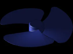 Table Fan Blade