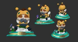 Teemo Beemo 3D print model