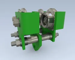 TROLE MONORRIEL 6" - LIFTUP MONORAIL