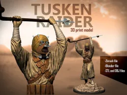 Tusker raider 3d print model  3D print model