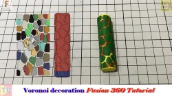 Upgrade Nose Refresh Stick with Voronoi Pattern