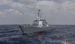 USS Arleigh Burke DDG 51 Low-poly 3D model