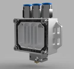 Wakü Hotend V6 - Watercooling V6 Hotend