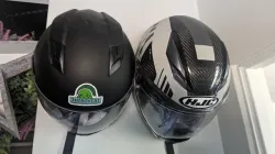Wall mounted Helmet Holder using large 3m command strips