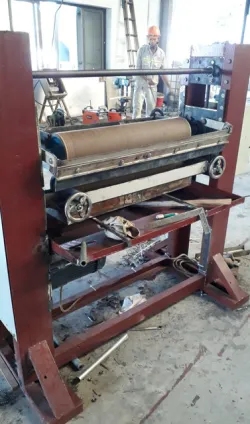 Wood paint roller