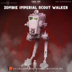 Zombie Imperial Scout Walker