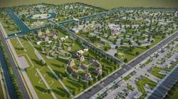 Zoo Amusement Park master plan 3d Model 3D model