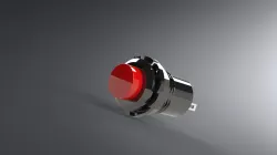 16 mm Momentary Push Button RED
