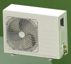24K Split AC Outdoor Unit Complete Drawing