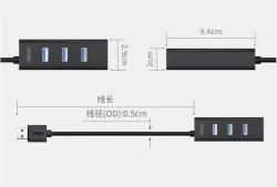 4 port USB HUB