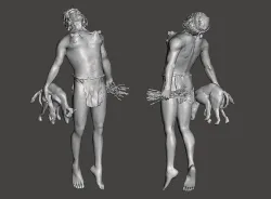 A Man Called Horse toy soldier 3D print model