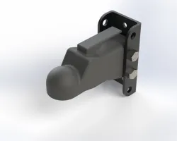 Adjustable Pintle Hitch