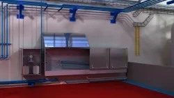 Armário em aço inox ... "3D dmodel"