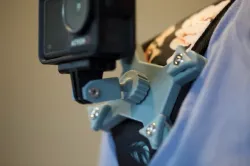 Backpack/Sling Strap Adjustable Action Camera Mount (remix)
