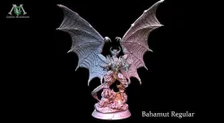 Bahamut Regular STL 3D Model for SLA and FDM Printing 3D print model