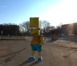 Bart Simpson 3D print model