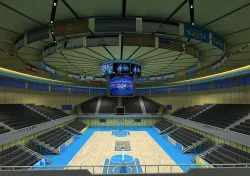 basketball arena 3D model