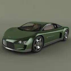 Bentley Hunaudieres Concept 3D model