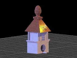 BIRD HOUSE 3D print model