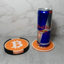 Bitcoin Coaster Set