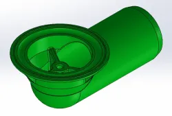 Bonde evier coudee Ø40mm