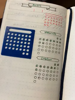 Bullet Journal Monthly Template