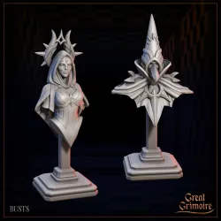 Bust of Oswald and Empress Aurora