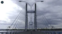 Cable Stayed Bridge 3D model