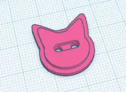 Cat Button (Sewing)