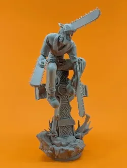 Chainsaw man 3d STL Model for 3D Printing 3D print model