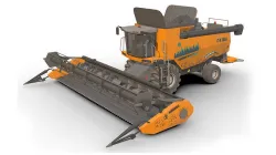 Combine truck Low-poly 3D model